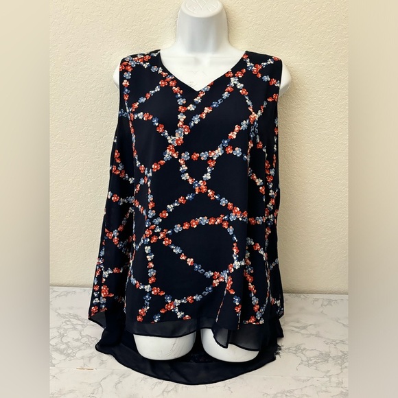 Cato Tops - Cato C EST. 1946 Relaxed Top Sz L Tunic Asymmetrical Blouse Sleeveless F…​